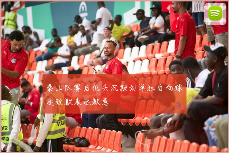 泰山队赛后低头沉默刘洋独自向球迷致歉表达歉意
